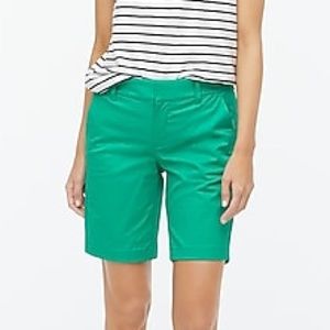 J. Crew 7”’Chino Short in Kelly Green